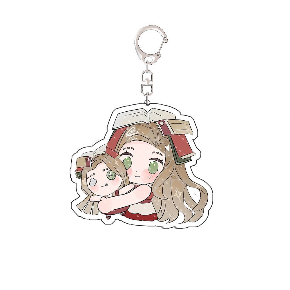 Móc khóa in hình IDENTITY V ver VÒNG NGUYỆT QUẾ game anime chibi mica trong acrylic quà tặng xinh xắn