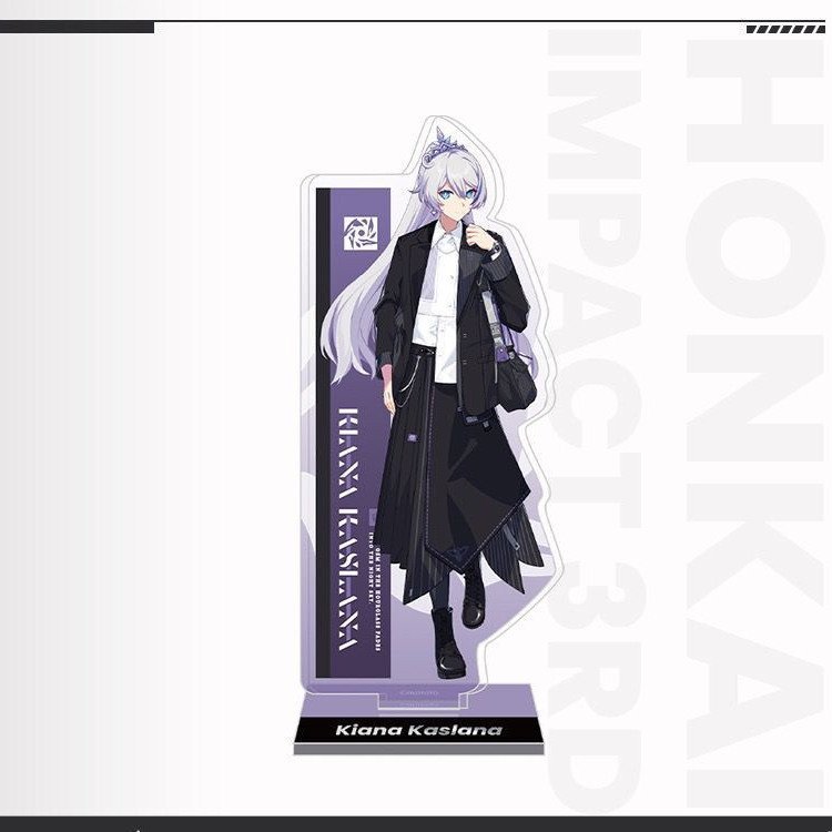 Mô hình Standee HONKAI IMPACT 3 ver CHỤP ẢNH tượng trang trí trưng bày mica acrylic game anime chibi