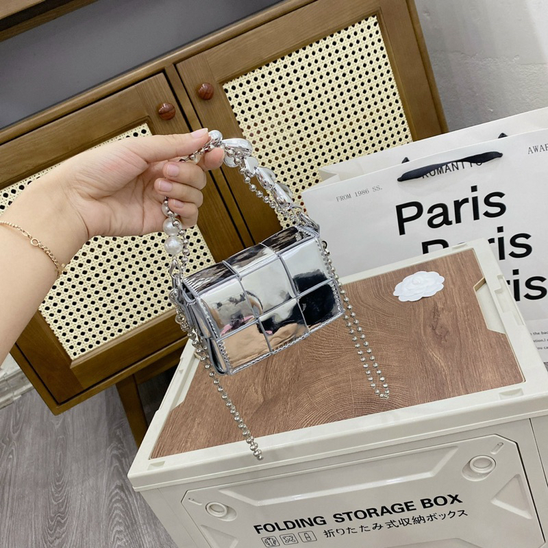 Túi mini tráng gương quai ngọc 😘