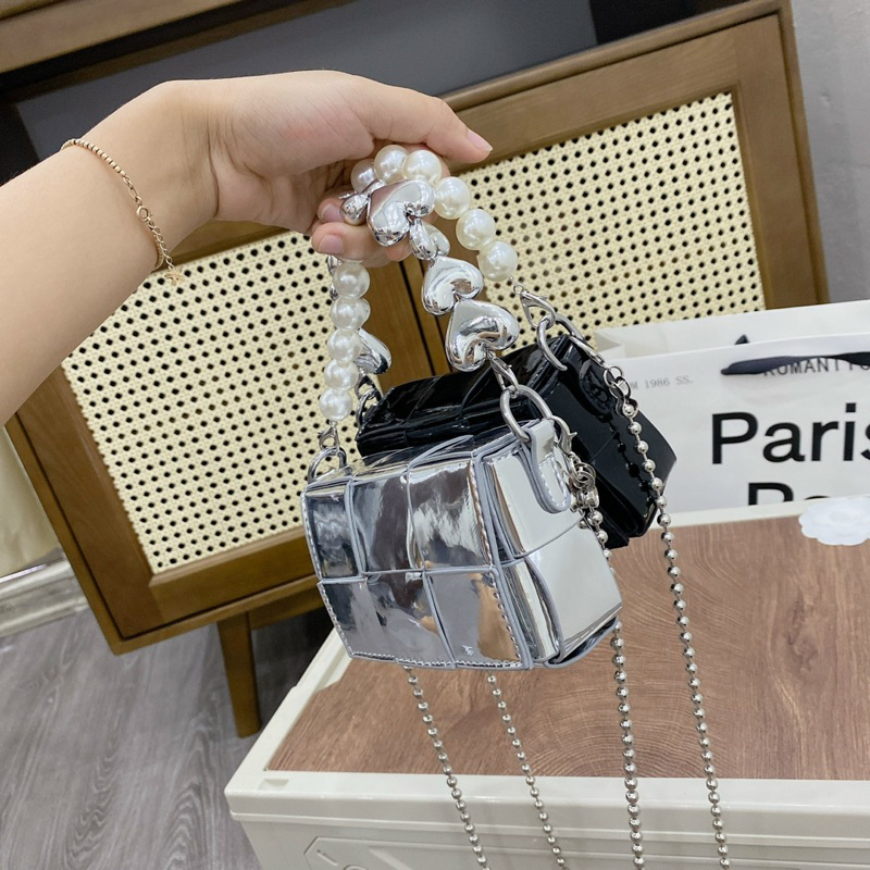 Túi mini tráng gương quai ngọc 😘