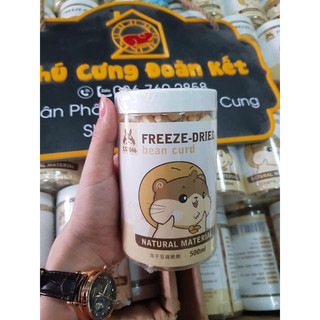 Đậu hũ khô - thức ăn dặm hamster - đậu hũ sấy lạnh