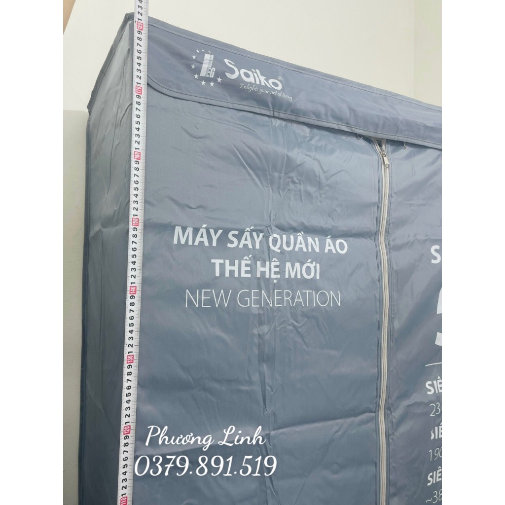 Tủ Sấy Quần Áo Đa Năng SAIKO CD-2300 - Công Suất 2200W - Hàng Chính Hãng - Bảo Hành 18 Tháng