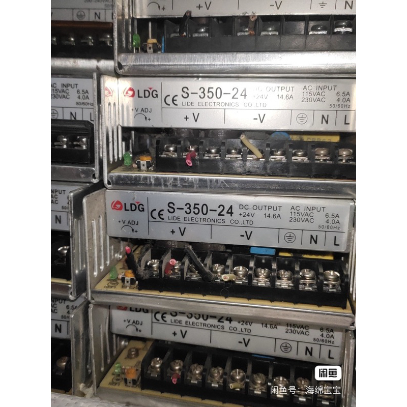 nguồn 24V 350W tháo máy, công suất chuẩn