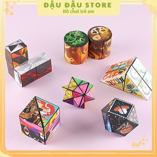 Đồ Chơi Khối Rubik 3D Thay Đổi Hình Dạng Độc Đáo Cho Trẻ Em Đậu Đậu Store