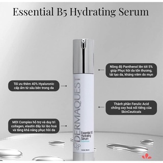 Serum phục hồi da khô - Dermaquest Essential B5 Hydrating Serum 29.6ml