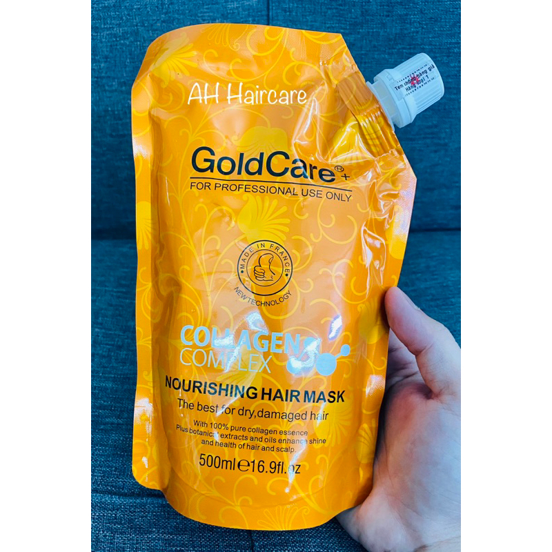 Hấp dầu ủ tóc GoldCare Collagen Chính Hãng siêu thơm và mềm mượt !!!!!!