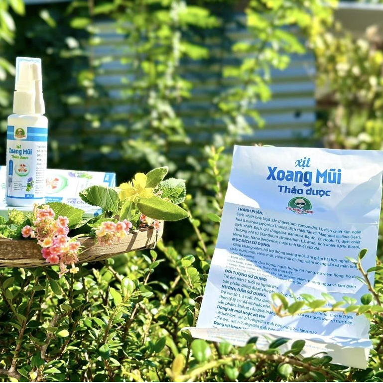 Xịt Xoang Mũi Thảo Dược Cú Đấm Thép 25Ml,Hết Viêm Xoang Khoang Mũi Thông Thoáng Sạch Mũi Tức Thì