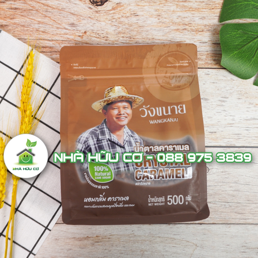 Đường phèn Thô tự nhiên - KHÔNG TẨY TRẮNG - Thái Lan 500g/100g - Date: 5/2026 - Shanti