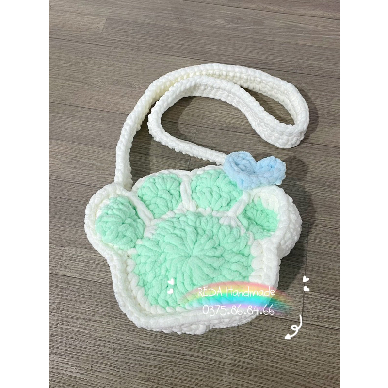 CAT PAW BAG | Túi Chân Mèo siêu cute từ len handmade