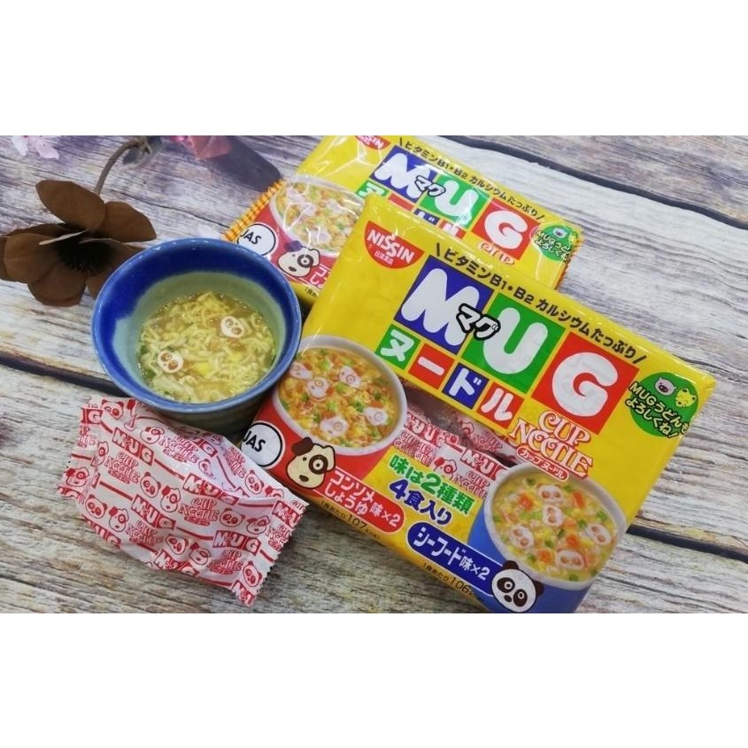 ⚠️FREESHIP⚠️ Mì Mug Nissin, Mì Chú Hề Apaman Nissin Nhật Bản Ăn Liền Cho Bé