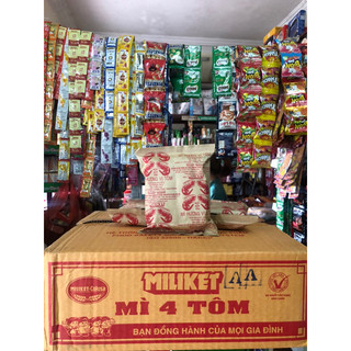 Thùng mỳ tôm miliket 30 gói* 80gr