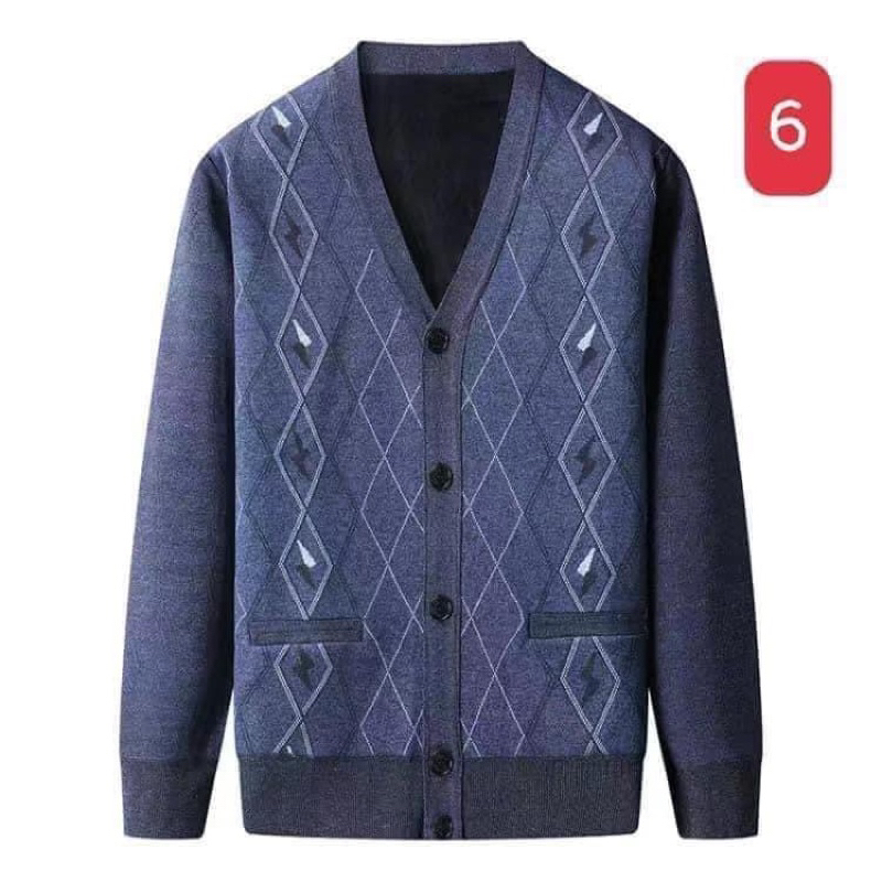 ÁO KHOÁC LEN CARDIGAN TRUNG NIÊN TẶNG BỐ TẶNG ÔNG