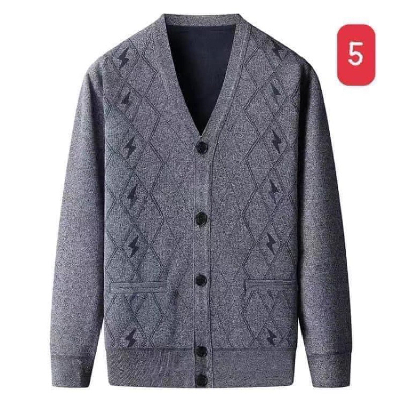 ÁO KHOÁC LEN CARDIGAN TRUNG NIÊN TẶNG BỐ TẶNG ÔNG