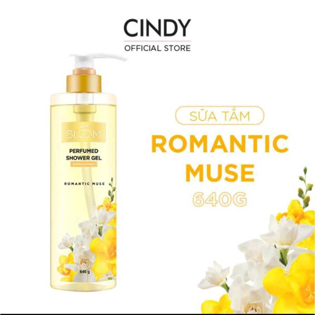 Sữa Tắm Nước Hoa Cindy Bloom - 640g