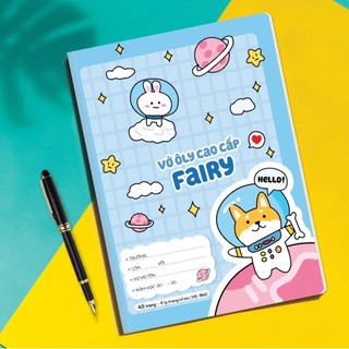 Vở ô ly - ôly - ôli cao cấp fairy chính hãng 48 trang