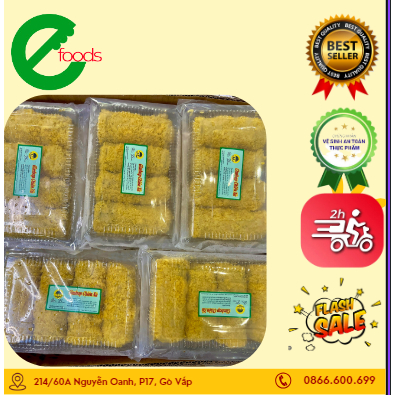 Kimbap chiên xù Mr.Ben 4 cây Chiên Giòn Ngon