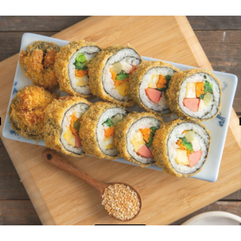 Kimbap chiên xù Mr.Ben 4 cây Chiên Giòn Ngon