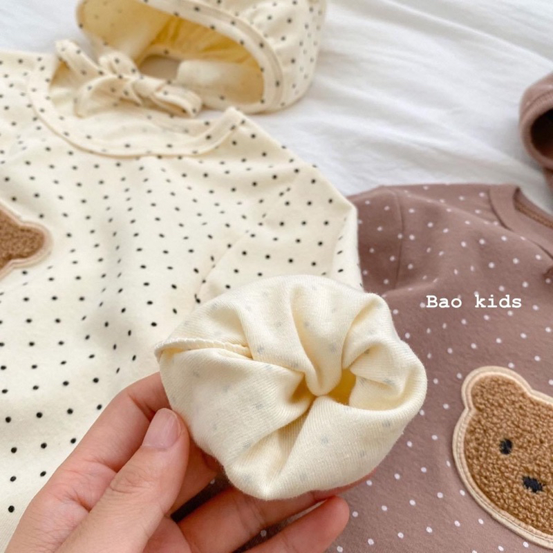 Bao Kids ❤️ Body + mũ thun lạnh siêu mềm mại Co giãn 4 chiều. Thấm hút mồ hôi
