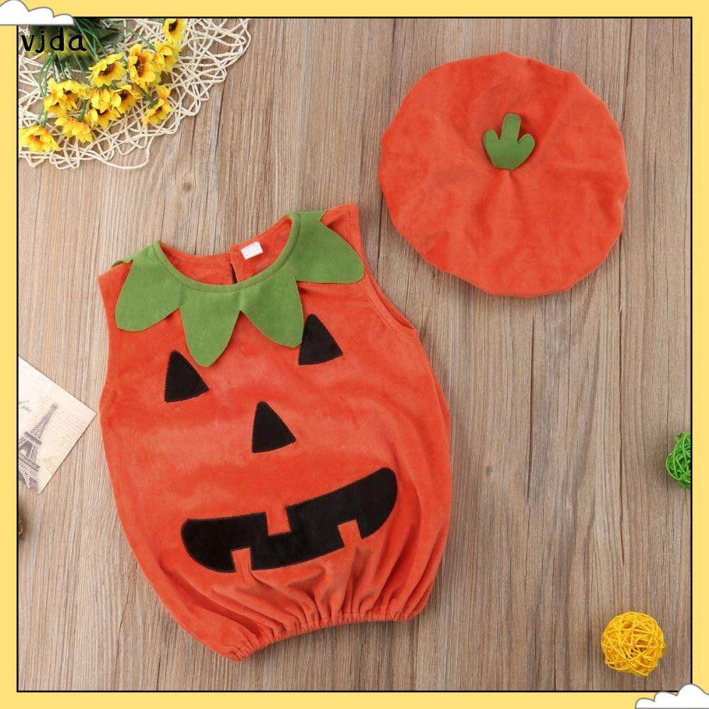 Bộ Đồ Hóa Trang halloween Hình Bí Ngô  Dễ Thương Cho Bé