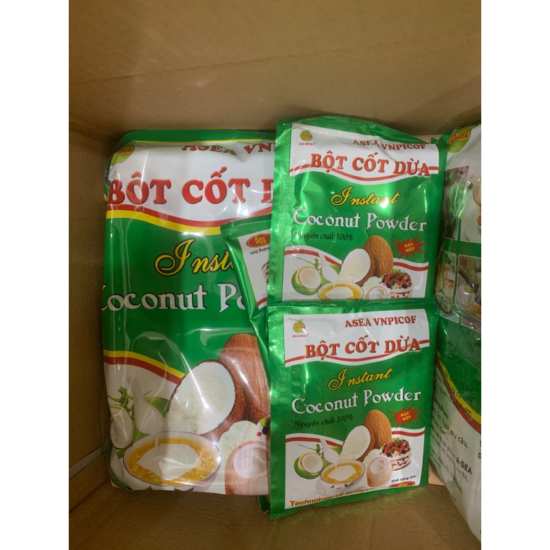 Thùng 60 gói bột cốt dừa 50gr