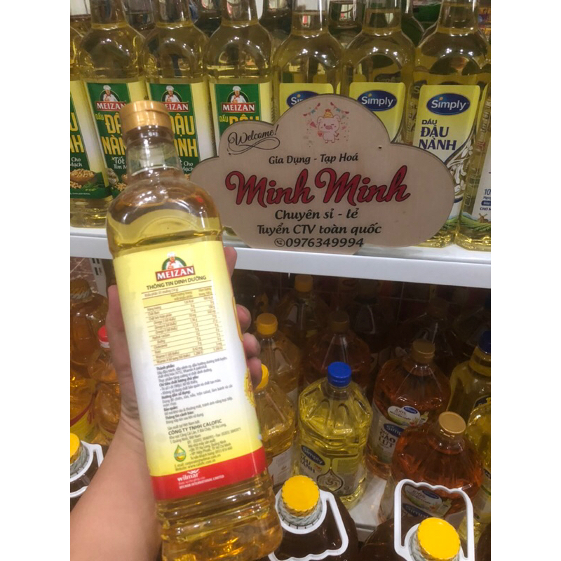 Dầu ăn Meizan Gold 1l
