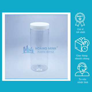 Combo 10 Hũ Nhựa Hộp Nhựa PET 1500ml Nắp Nhựa Giá (Sỉ) Xuất Xưởng