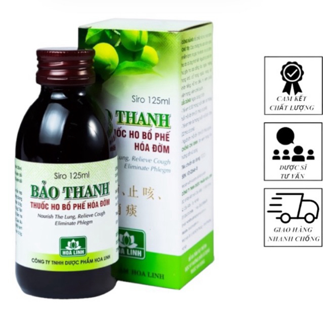 Siro Ho Bổ Phế Bảo Thanh Chính Hãng Hoa Linh