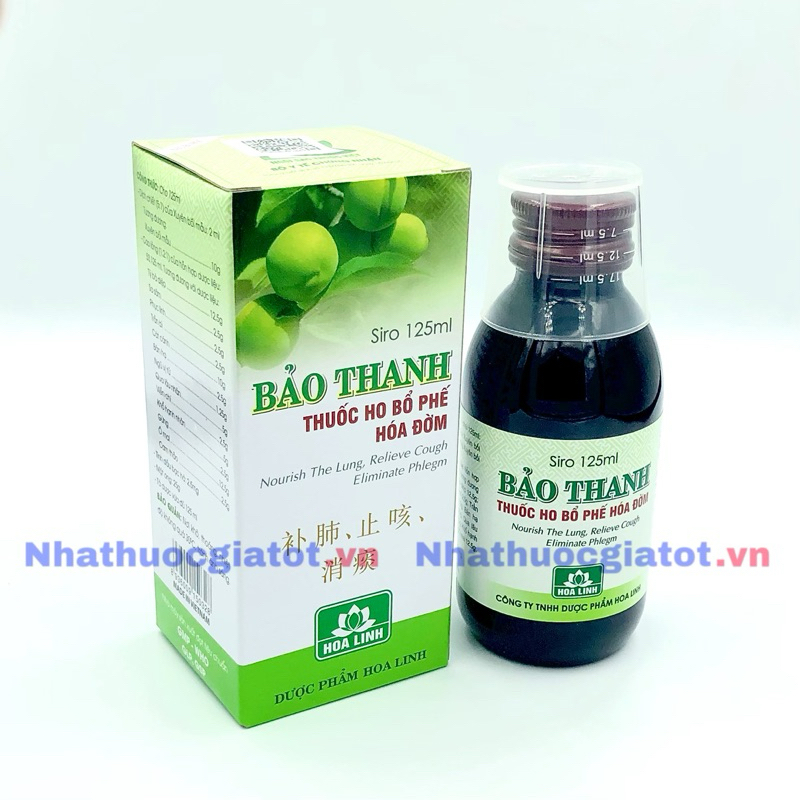 Siro Ho Bổ Phế Bảo Thanh Chính Hãng Hoa Linh