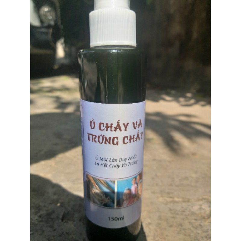 Ủ chấy và chứng chỉ một lần ủ hết sạch chấy và chứng.+mũ ủ