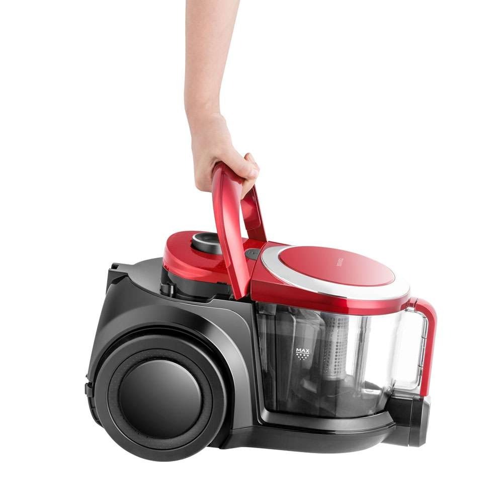 Máy hút bụi dạng thùng Toshiba VC-BL160F 2000W - màu Đỏ - Hàng chính hãng