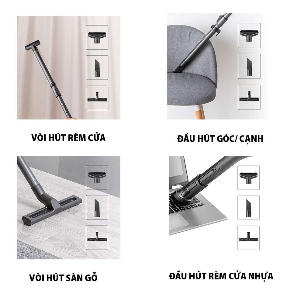 Máy hút bụi dạng thùng Toshiba VC-BL160F 2000W - màu Đỏ - Hàng chính hãng