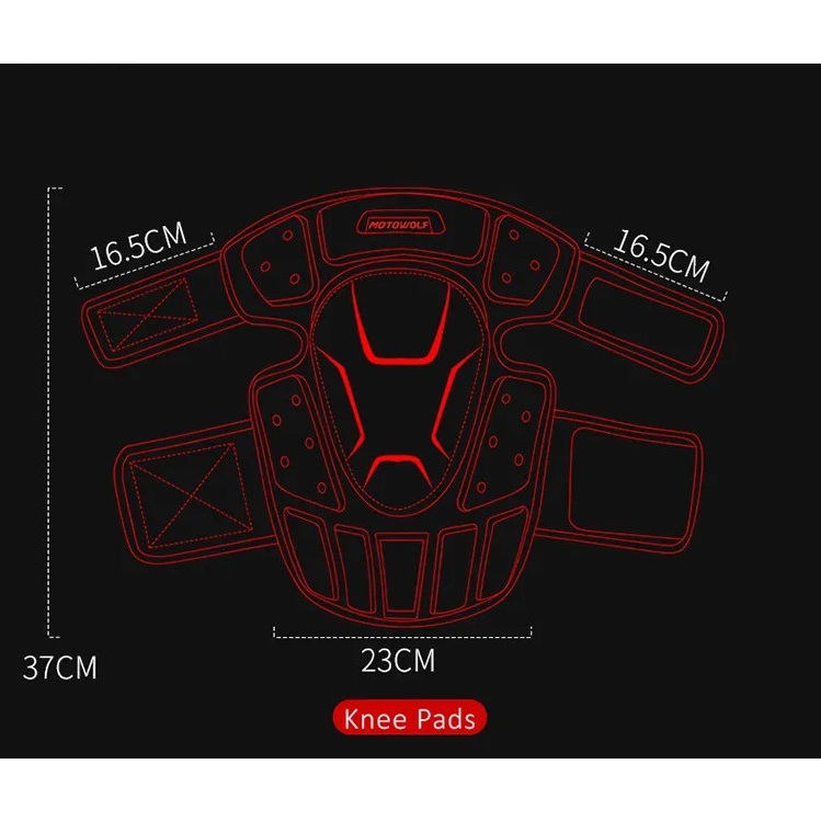 Giáp Bảo Hộ Tay Chân Motowolf MDL1019 Carbon Mức Độ Chống Chịu Va Đập Cao - Motowolf Việt Nam Chính Hãng