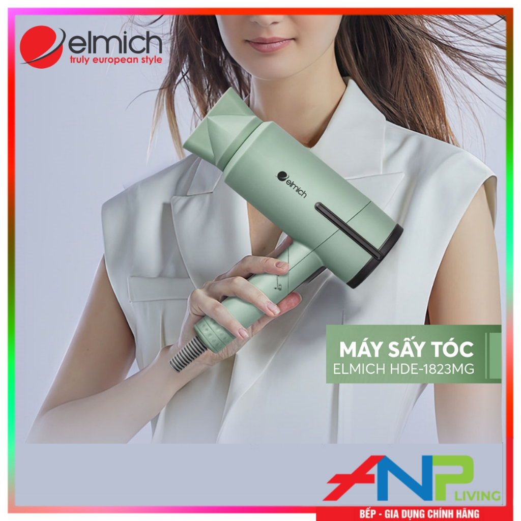 Máy sấy tóc Elmich HDE-1820  - Hàng Chính Hãng