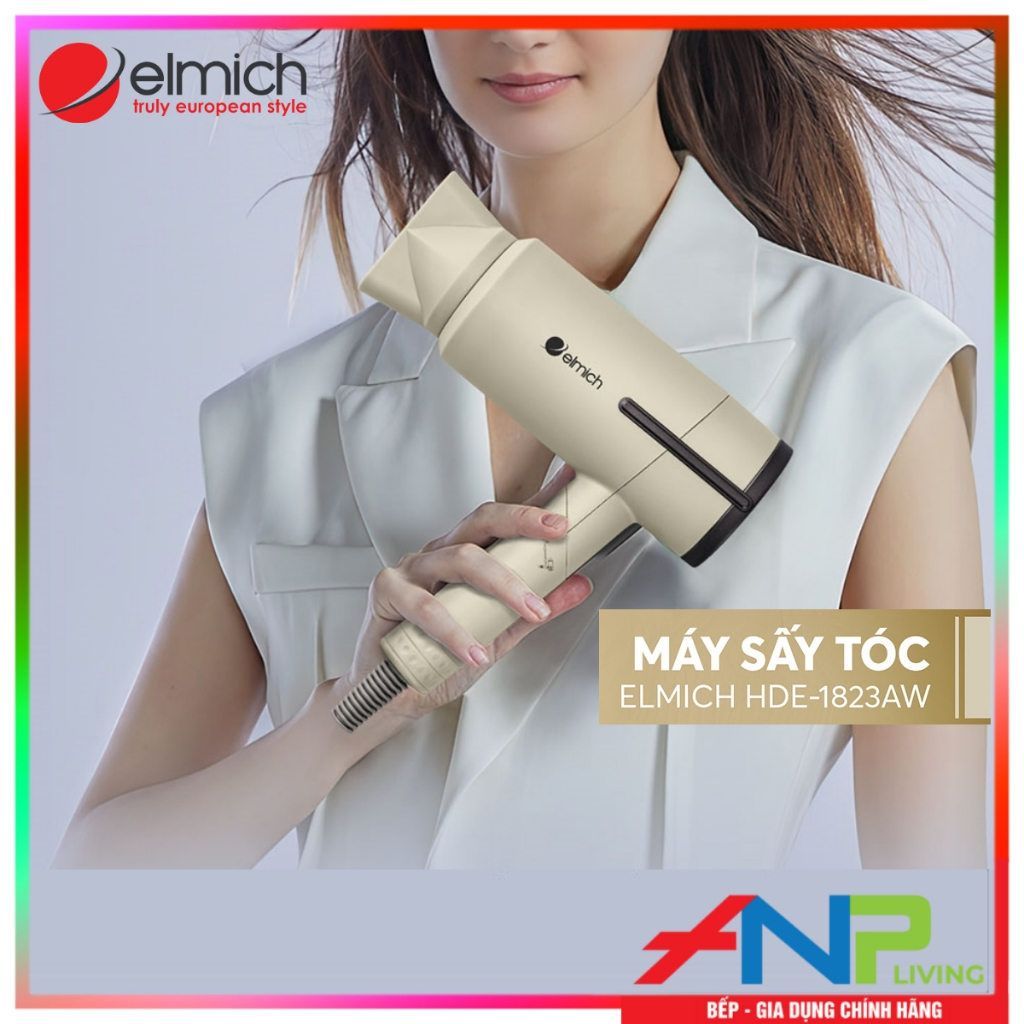 Máy sấy tóc Elmich HDE-1820  - Hàng Chính Hãng