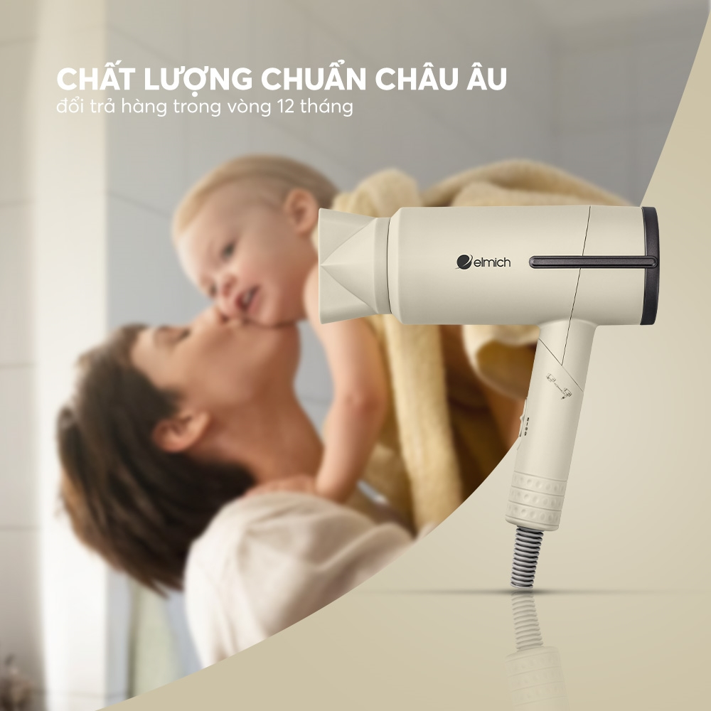 Máy sấy tóc Elmich HDE-1820  - Hàng Chính Hãng