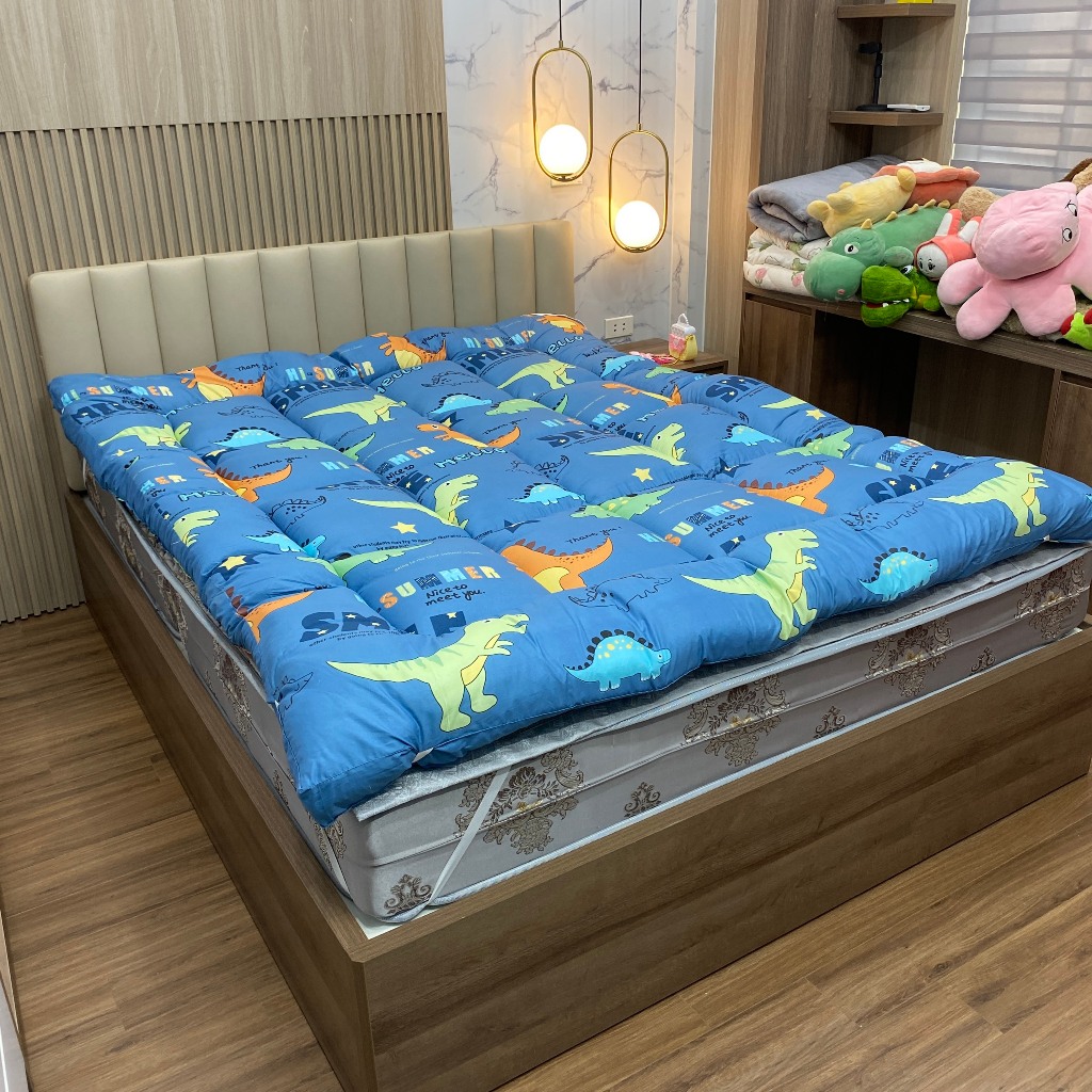 Nệm topper mới xuất Nhật dày mềm mịn đủ kích thước đệm gấp gọn đa năng