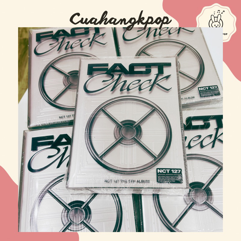 Album NCT 127 - Fact Check có sẵn nguyên seal