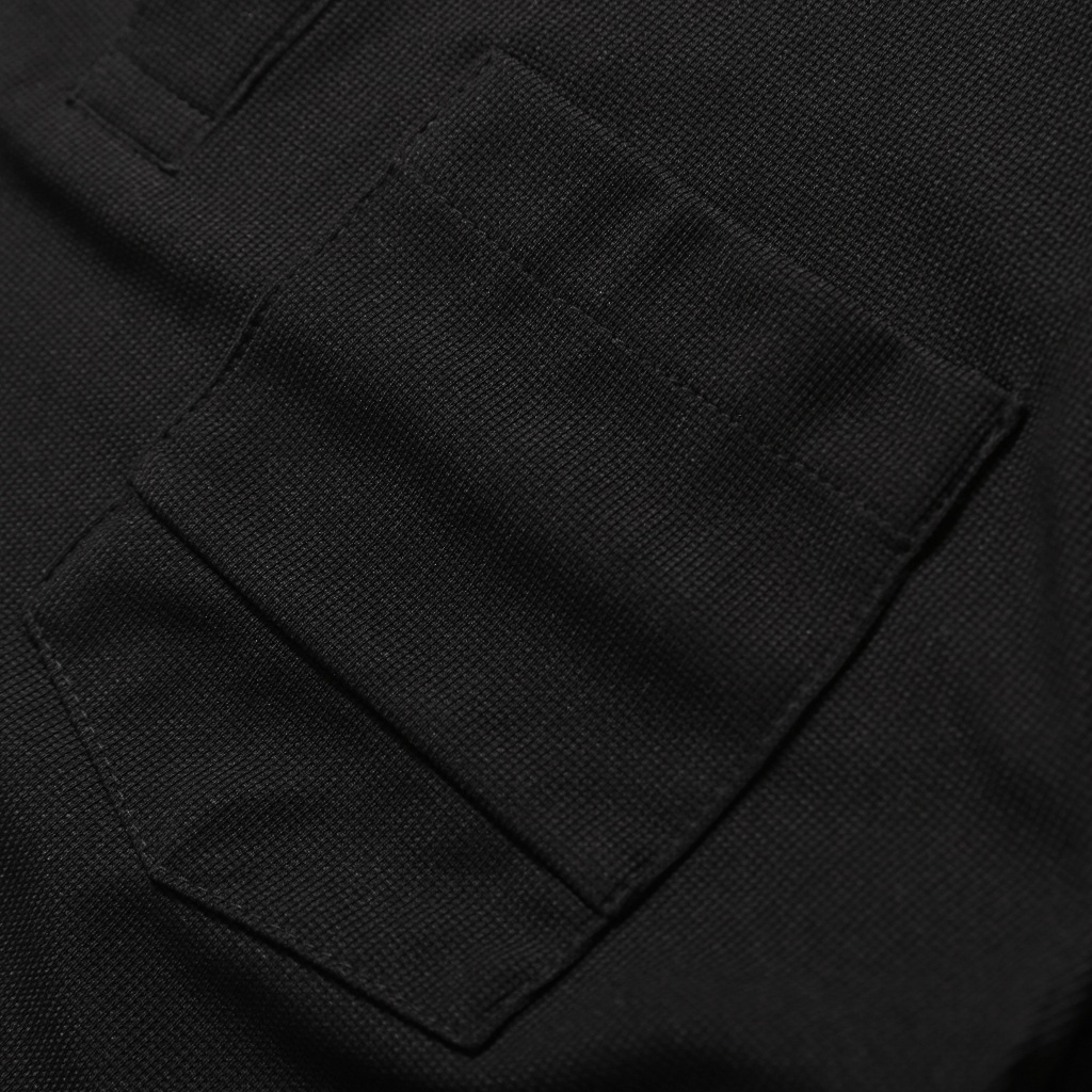 Áo Polo Nam Pocket Ceffylo Màu Màu Đen Chất Thoáng Mát Mềm Mịn Co Giãn Form Slimfit Thời Trang Nam Hiện Đại