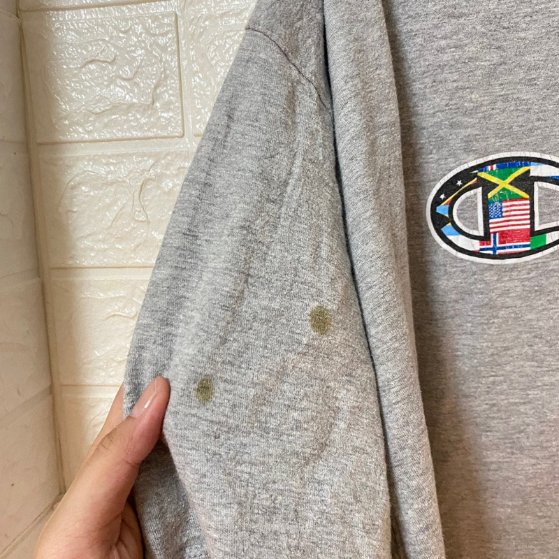 Áo Thun Mỹ 2hand Siêu Phẩm Chính Hãng CHAMPION Big Logo Size 2XL Vải Dày Dặn