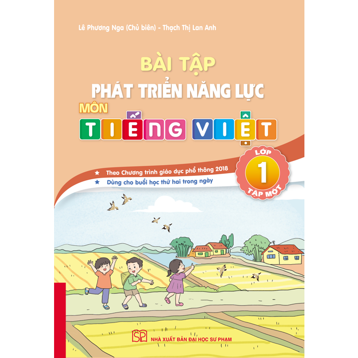 Sách - Bài tập phát triển năng lực Tiếng Việt lớp 1 tập 1 - PB2