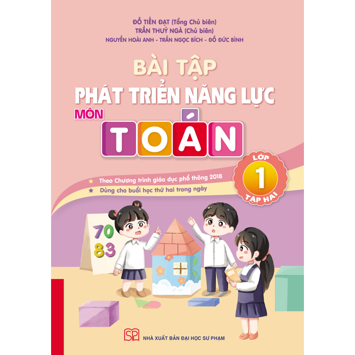 Sách - Bài tập phát triển năng lực môn toán lớp 1 tập 2 - PB2