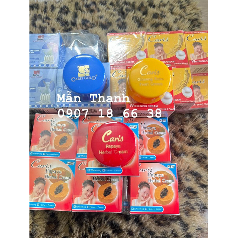 Kem Caris Thái Lan ba màu