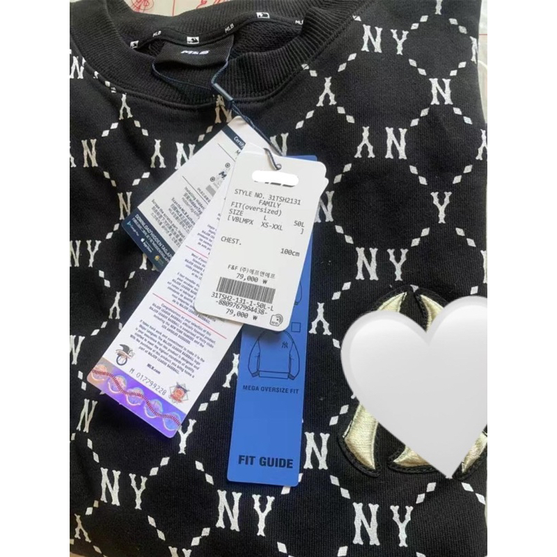 Áo Sweater - tay dài nỉ da cá M.L.B