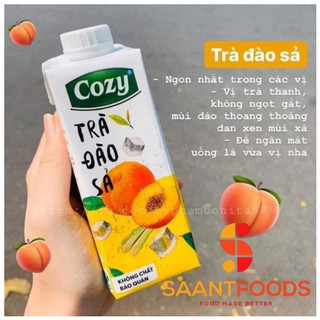 Trà Đào Sả Cozy (Lốc 4 hộp)