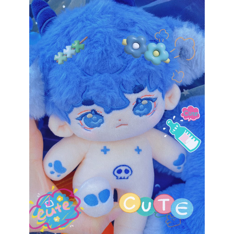 Hàng 2ND Búp bê không thuộc tính doll 20cm 10cm ktt hàng sẵn không xương