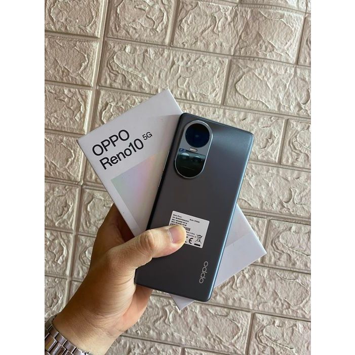 Điện thoại Oppo Reno 10 bản 5G Ram 8/256gb Pin 5000mAh Chip dimensity 7050 - bảo hành ch 12 tháng