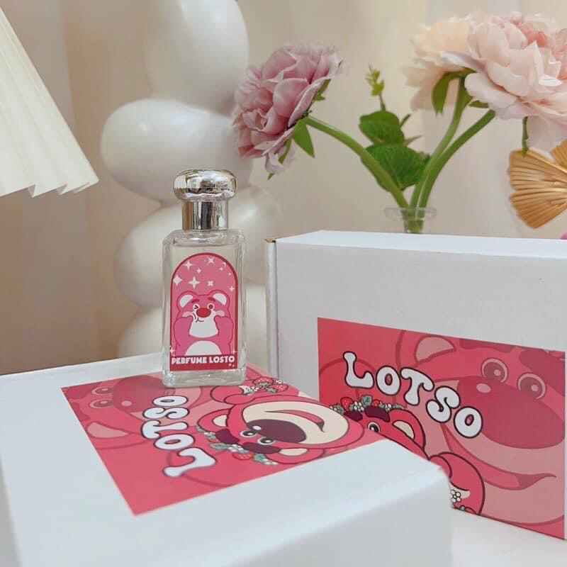 Set nước hoa gấu dâu