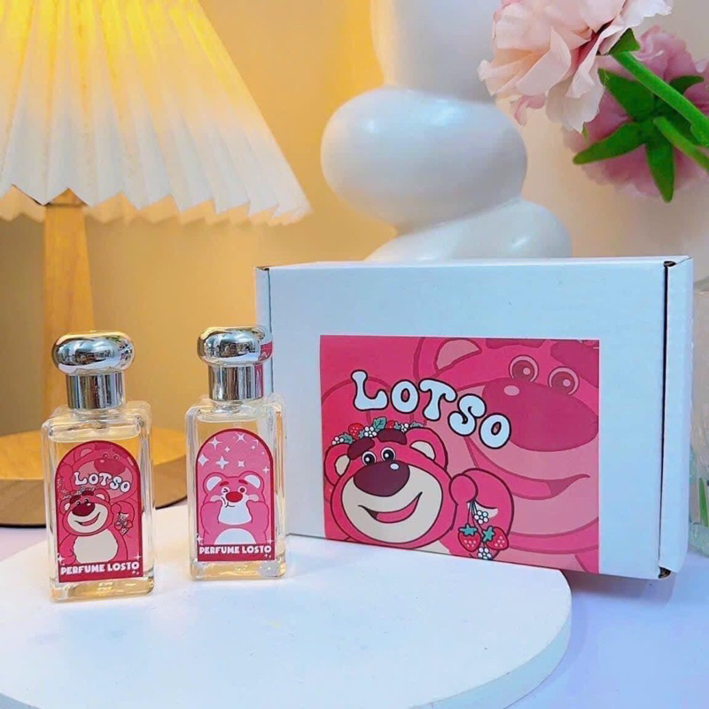 Set nước hoa gấu dâu