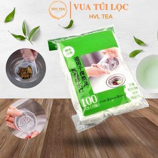 Túi lọc rác bồn rửa bát, hàng chuẩn chính hãng giá rẻ [Gói 100 Chiếc] - HVL TEA