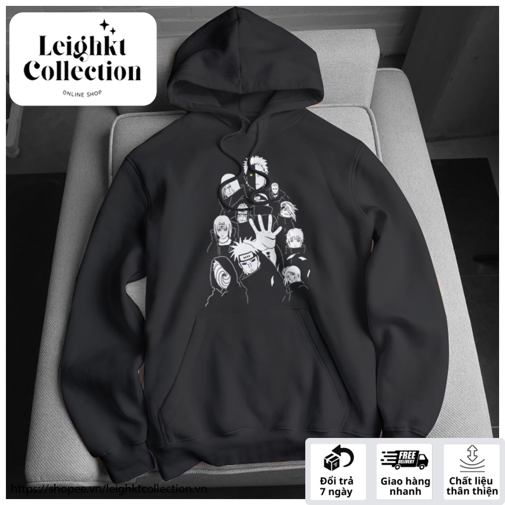 Áo Hoodie in hình Naruto độc đẹp